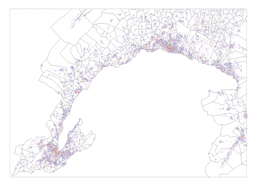 Cropped raster and vector map in Illustrator