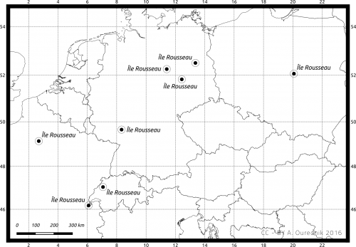 Rousseau Islands in Europe