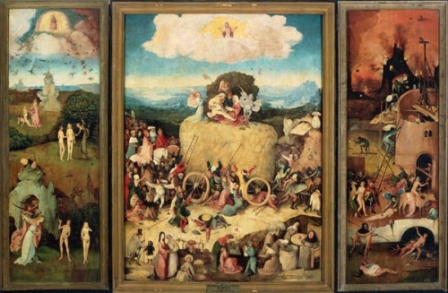 Bosch, Der Heuwagen Triptychon