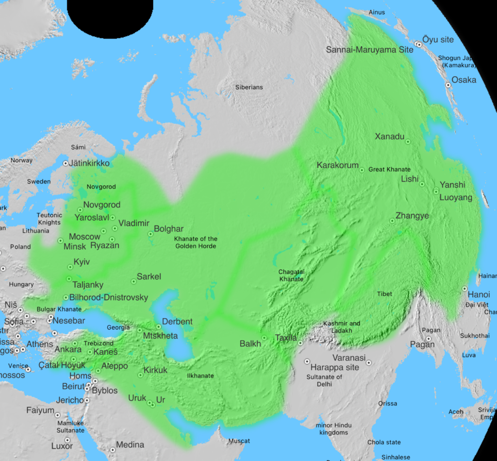 The "Mongol Empire", 1279