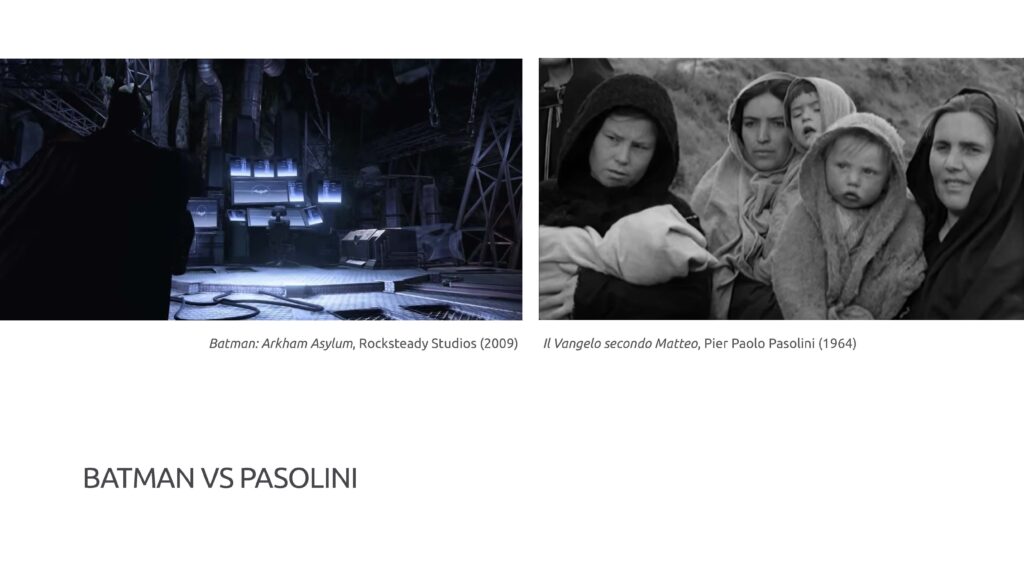 Batman vs Pasolini